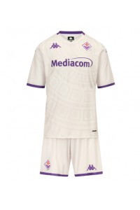 Fotbalové Dres Fiorentina Dětské Venkovní Oblečení 2025-26 Krátký Rukáv (+ trenýrky)